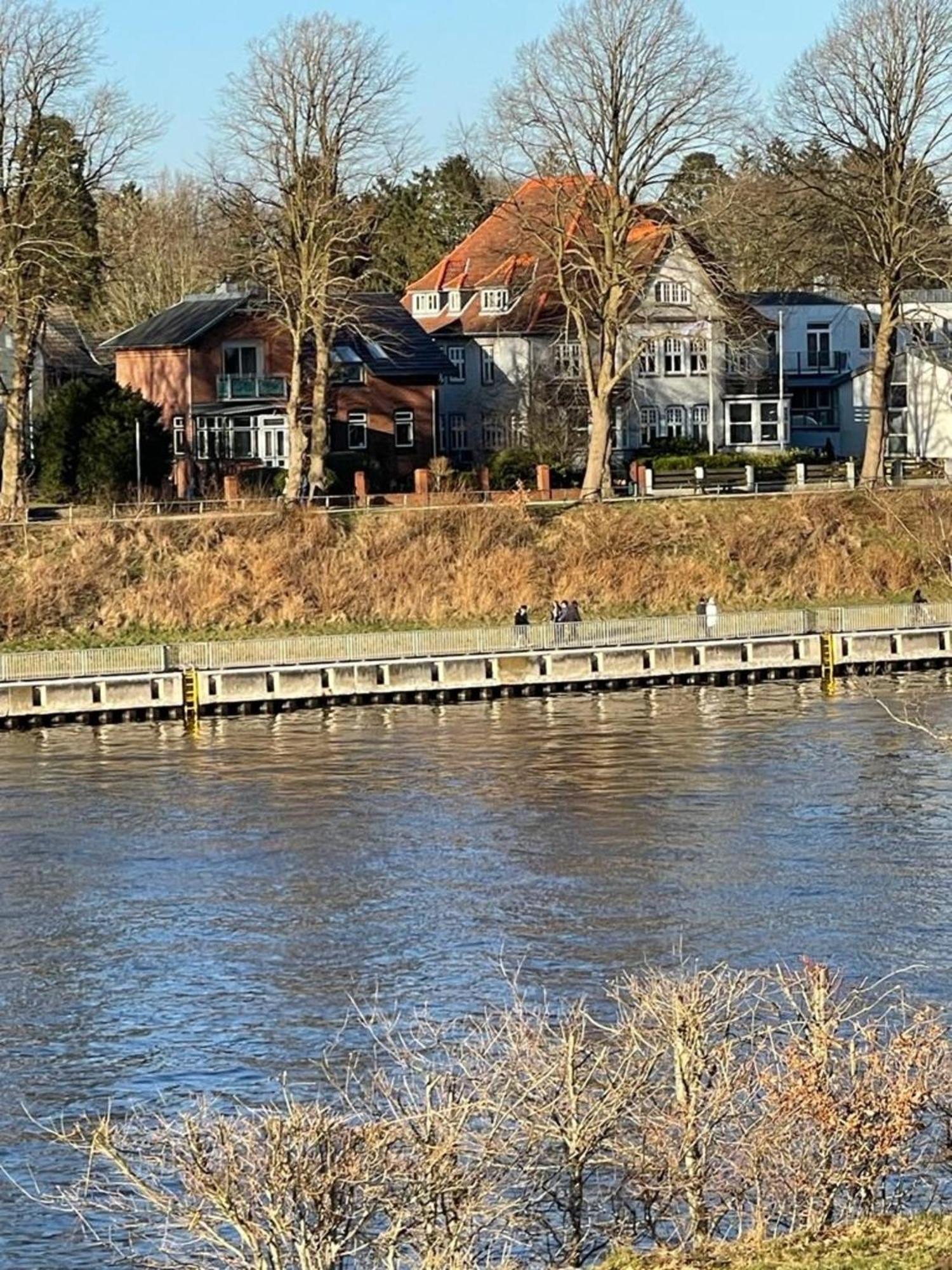 Kanalsuite Direkt Am Nord-Ostsee-Kanal Westerronfeld Extérieur photo